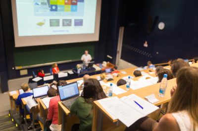 students in lecture